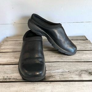 Merrell Black Encore Mules Air Cushion + Comfort Clogs Slip On Shoes Size 10